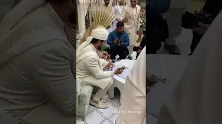 Saboor Aly and Ali Ansari Nikkah fied