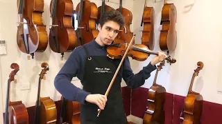 Beautiful German-made Heinrich Gill X5 violin