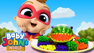 No More Snacks (No No Song) | Playtime Songs & Nursery Rhymes by Baby John’s World