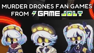 Checking out four Murder Drones fan games from GameJolt