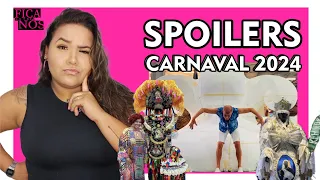 💣 SPOILERS dos Barracões e Fantasias das Escolas de Samba para o Carnaval 2024