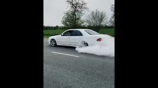 W210 E55 AMG Мерседесдрифт Mercedes Benz AMG drift