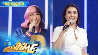 Vice teases Karylle's blouse | It's Showtime