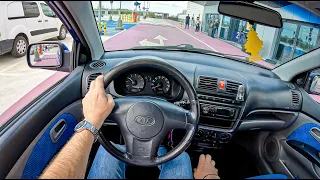 2005 Kia Picanto [1.1 DOHC 65HP] | POV Test Drive #1222 Joe Black