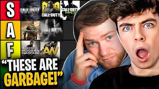 We Ranked EVERY Call of Duty! It was a disaster...