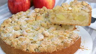 ☞ Der perfekte Apfelkuchen mit Streusel 🍎👌