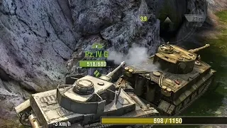 If a Pz.IV G blocks you, it becomes critical in WoT Blitz