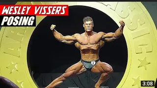 Wesley Visser Posing Routine Arnold Classic 2022 UK #bodybuilding #ifbbpro #mrolympia