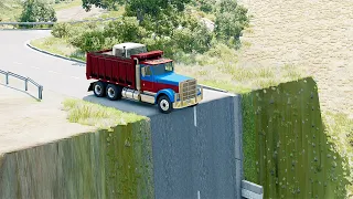 Mobil vs Unfinished Road #9 - BeamNG Drive