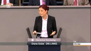 Diana Golze, DIE LINKE: Keine Verbesserung - Regierung lobt sich