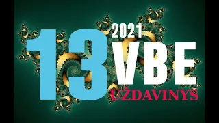 13 uždavinys | VBE 2021