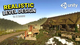 Realistic House & Forest in Unity 2020! (Speed Level Design)