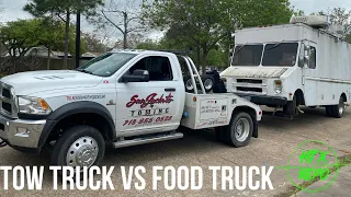 TOW TRUCK VS FOOD TRUCK - CAN WE HAUL IT?