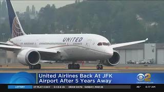 United Back At JFK Airport