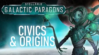 More Origin, Civics and Traditions | Galactic Paragons Deep Dive