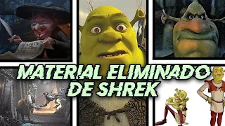 El Material Eliminado en Shrek (1-2-3-4)