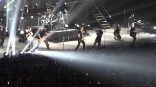 Nickelback Drinking Game And Shooting T-Shirts At The O2 London, 1 Oct 2012