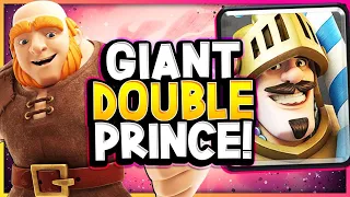 GIANT DOUBLE PRINCE is BACK?! - CLASH ROYALE
