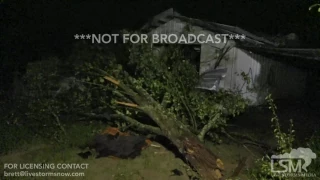 6-21-17 Horn Hill, Alabama Tornado Damage  -- Tropical Storm Cindy