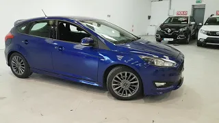 NU67GZK - 2017 Ford Focus ST-Line Navigation 1.5 TDCi 120BHP 17,995