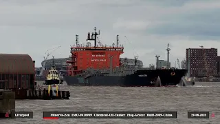 A busy day on the Mersey