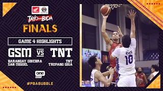 Highlights G4: Ginebra vs TNT | PBA Philippine Cup 2020 Finals