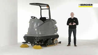 B 250 R Ride on Scrubber Drier