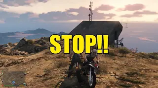 GTA 5 Online Funny Moments Stopping the Train and WILDCAT SMASH!!! In reverse