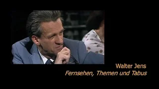 Walter Jens: Fernsehen - Themen und Tabus (Fragen an den Autor, 1973)