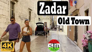 4K 🇭🇷 Croatia Zadar Old Town during summer 2022 [52 min]