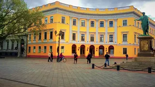 Одесса, Приморский Бульвар, апрель 2020, карантин / Odessa Primorsky Boulevard, April 2020, lockdown