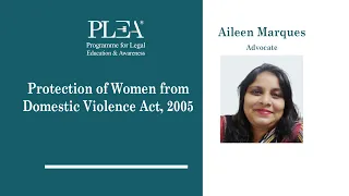 Protection of Women from Domestic Violence Act, 2005 by Aileen Marques