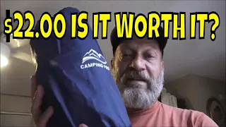 Inflatable Camping Pad From Amazon Review In 4K