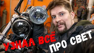 Все СВЕТОВЫЕ ПРИБОРЫ на замену! Тюнинг Harley-Davidson