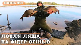 ✔️ВЕЛИКІ ЛЯЩІ на ДНІПРІ ! Ловля ляща на фідер ОСІНЬЮ🔥Рибалка на великого ляща #УкраїнськаРибалка