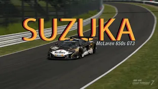 Gran Turismo 7 | SUZUKA | Online Time Trial | McLaren 650s GT3 (2015) | Playstation 5 Gameplay