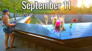 Walking the World Trade Center Area & September 11 Memorial during 21st Anniversary of September 11