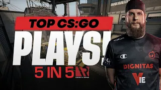 Top 5 CSGO Plays | RESPAWN 5 in 5