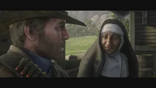 Arthur Tells Sister He's Sick - Red Dead Redemption 2 (Chapter 6)