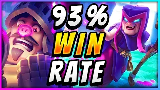 93% WIN RATE! EASY MOTHER WITCH DECK — Clash Royale