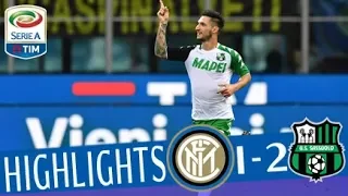 Inter - Sassuolo 1-2 - Highlights - Giornata 37 - Serie A TIM 2017/18