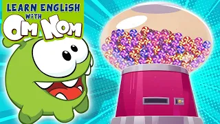 Learn English With Om Nom | Om Nom And The Candy Bean Tree | Educational Kids Cartoon