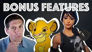 Fortnite, Spatulas, and Trade- Lion King Bonus Features