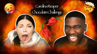 WORLD'S HOTTEST CHILLI - CAROLINA REAPER CHOCOLATE BAR CHALLENGE