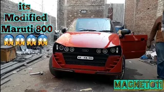 maruti 800 to sports car | Best ever modified maruti 800 | MAGNETO11