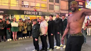 Hilarious Street Performers, Times Square, Manhattan, New York City 4K