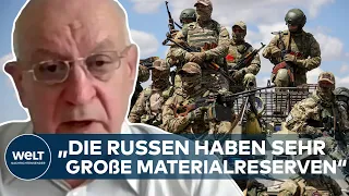 UKRAINE-KRIEG: „Eine Materialschlacht ist nicht eindeutig zugunsten der Ukraine zu beantworten“