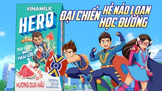 MV HOẠT HÌNH HERO TẬP 3 – BIỆT ĐỘI HERO ĐẠI CHIẾN KẺ NÁO LOẠN HỌC ĐƯỜNG