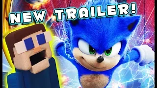 New SONIC MOVIE TRAILER REDESIGN! AMAZING! Reaction & Easter EGGS!