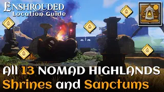 All NOMAD HIGHLANDS Flame Shrine and Sanctum Locations | ENSHROUDED